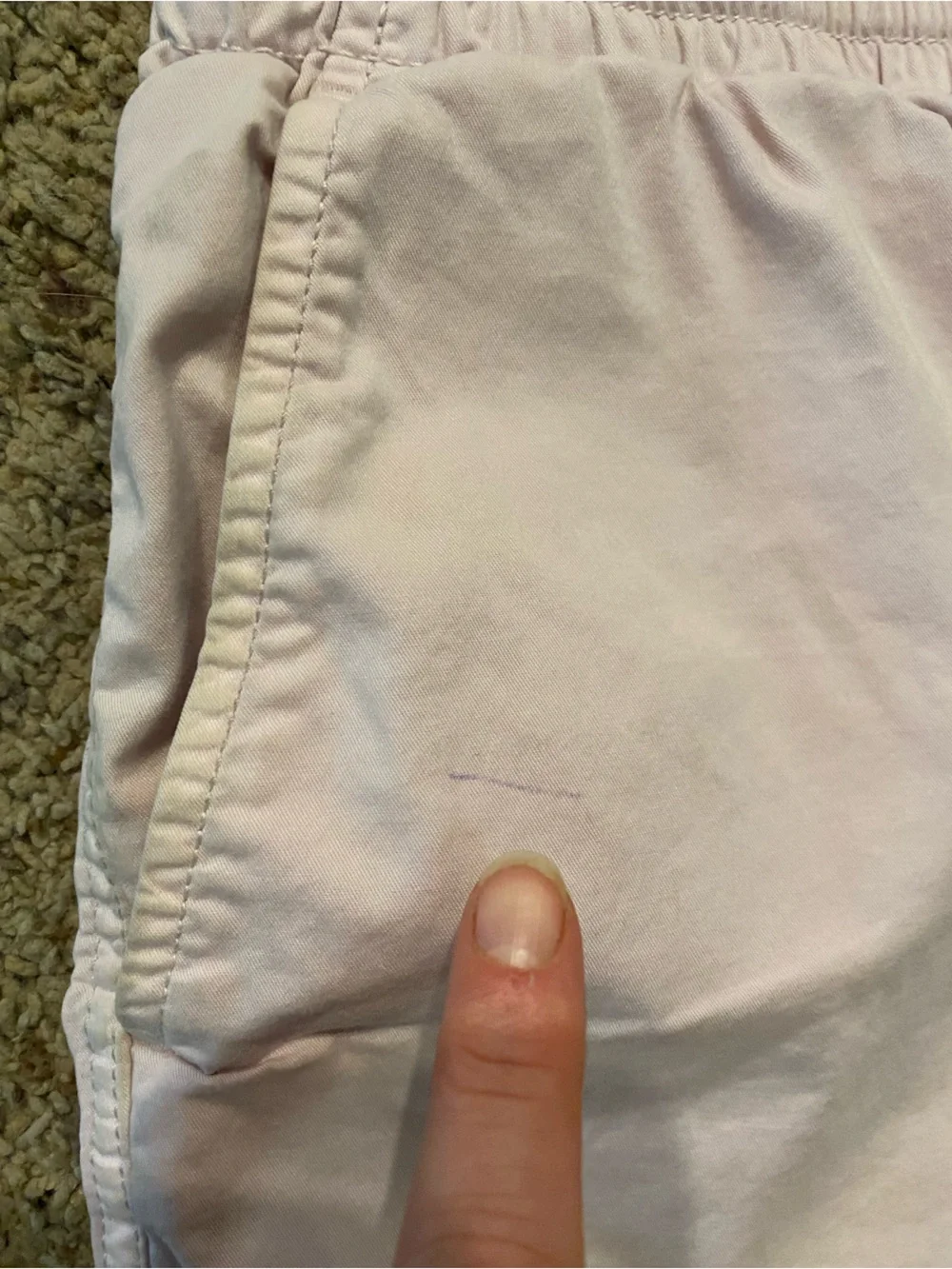 J Crew Mens small Fair Trade light pink dock shorts